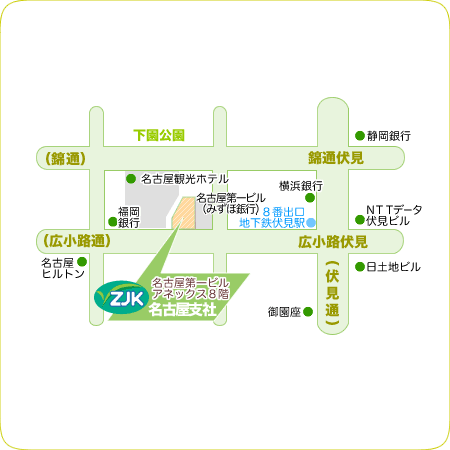 名古屋支社マップ